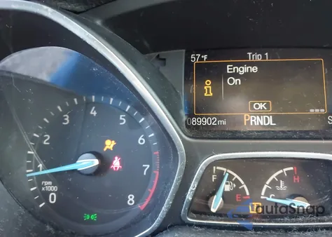 2017 Ford Focus Se из США, поврежденный, VIN 1FADP3F2XHL251647